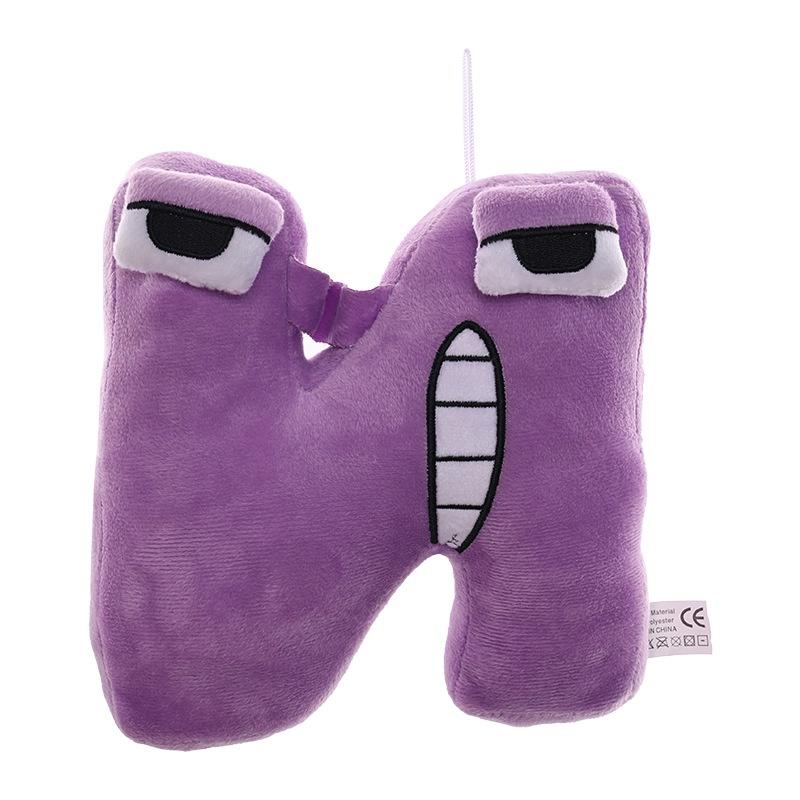 Alphabet Lore Russian Letter Plush Toy Pillow For Kids Soft And Cuddly Stuffed Animal Doll