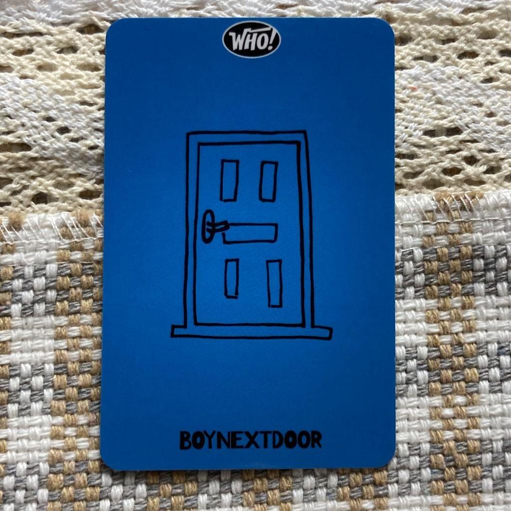 [USED] BOYNEXTDOOR Bonekdo WHO Sanok Trading Card Ihan