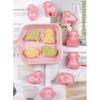 8 Pieces Cookie Cutters Sheep Shaped Biscuit Mold Kitchen Tools Food Grade Plastic Material Baking Supplies for Children
