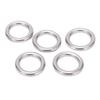 5pcs 304 Stainless Steel Round O  s Multi Purpose Seamless Welded Metal O   for Sailing Diving
