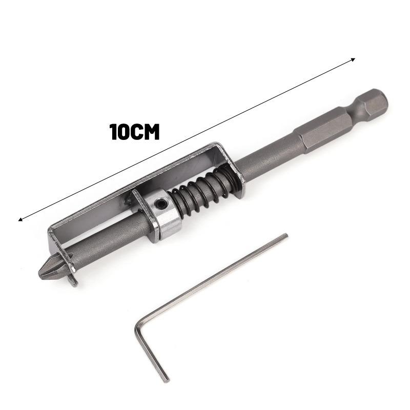 1/10pcs Spring Positioning Screw Retainer Universal Spring-Loaded Screw Holder Bit Anti-Drop Screw Retaining Tool Accessories