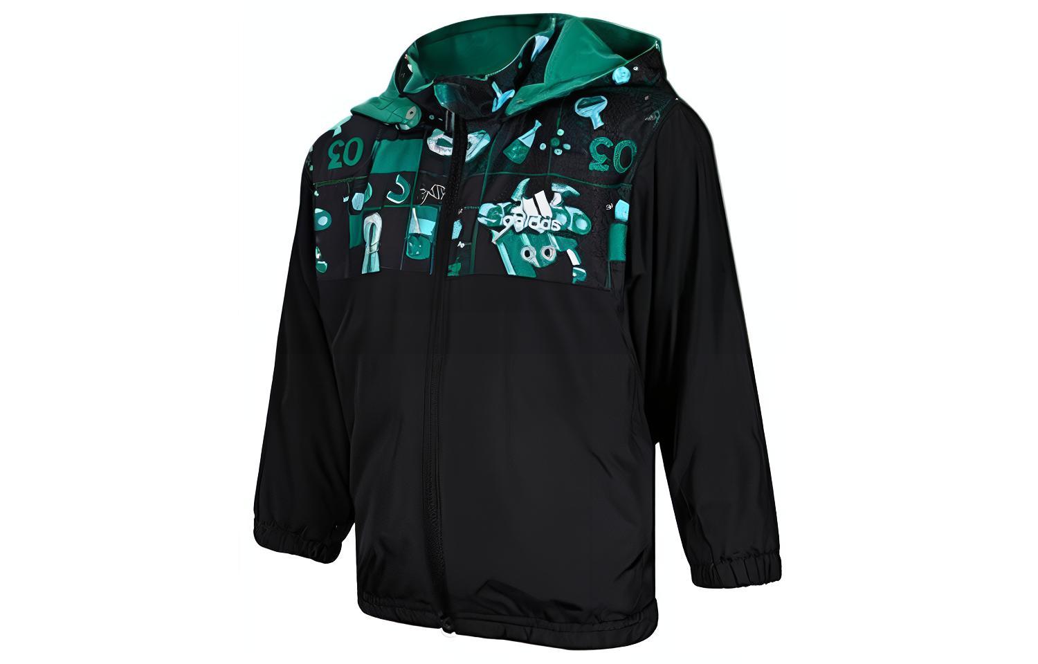 

Adidas Kids Jackets Hooded Moderate HM9621 110