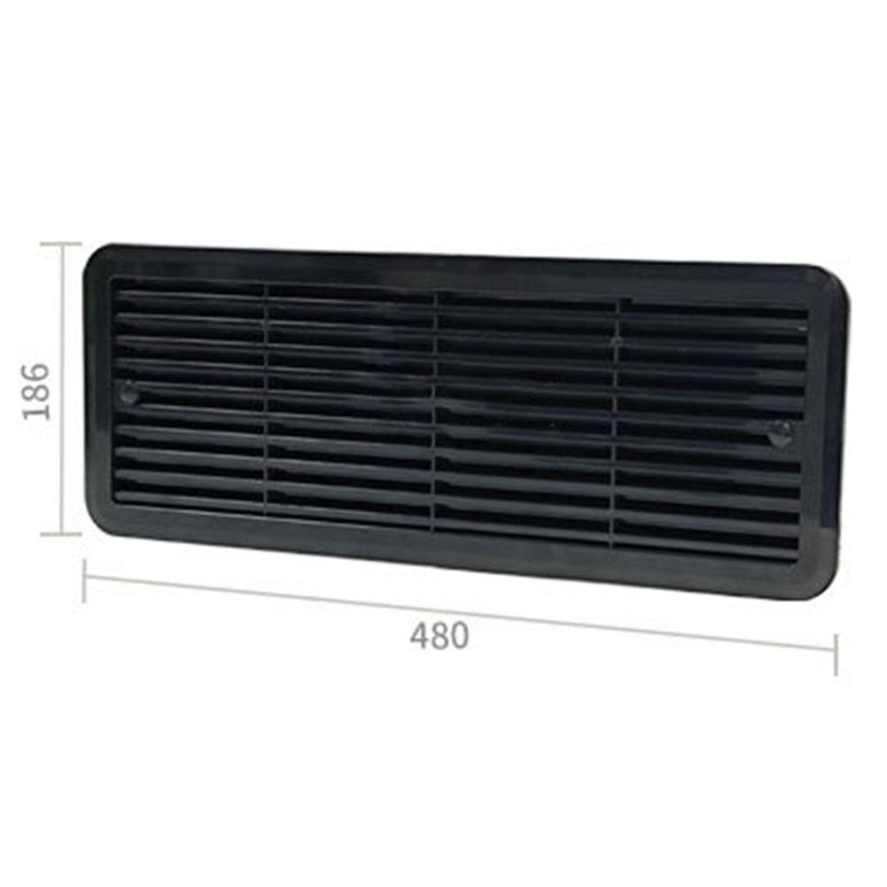 1pcs 62445480 Campervan For Thetford Fridge Vent Mounting Grille 62445480 Caravan -Motorhome Easy Installation 483x186mm