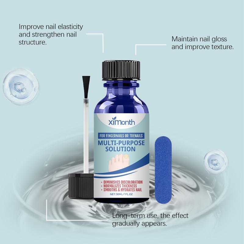Nail Nourishing Conditioning Liquid Strengthening Treatments For Weak Damaged With Natural Plant Extract Fast Absorbing Formula