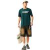Li Ning Sport Trend Serie Bequemer Rundhals-Pullover Einfacher Buchstaben-Print Locker Vielseitig Atmungsaktiv Kurzarm-T-Shirt Herren Tops AHSV151-5
