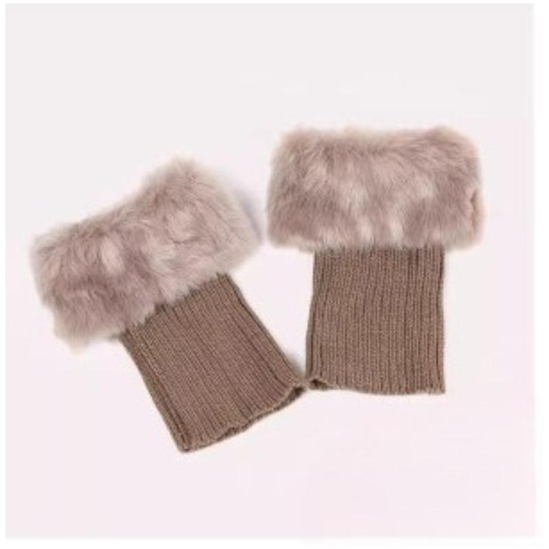 Chaussettes molletonnées chaudes épaisses pour femmes, automne et hiver, avec de jolis mollets en peluche