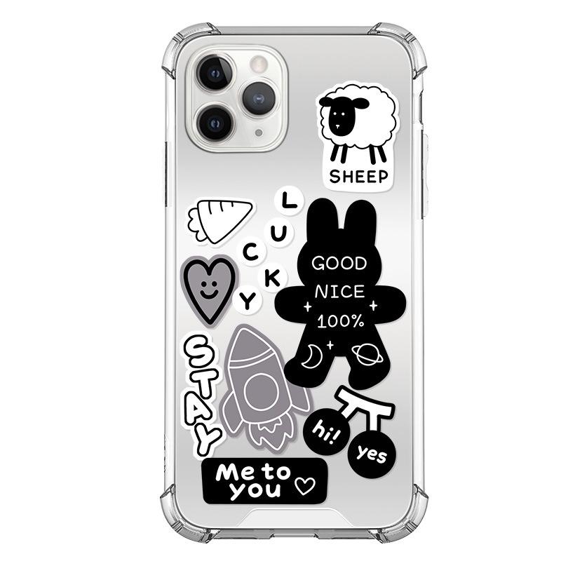 

Zhitai Cute Mirror Case: Compatible with Apple iPhone 15, 13 Pro, 11, X, and Xiaomi 14 Pro. Apple 14