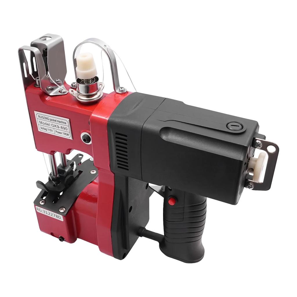 Electric Bag Sewing Machine, Industrial Bag Sealer with Charger, High-speed Portable Electric Bag Sewing Machine