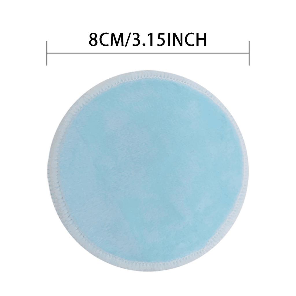 Reusable Makeup Remover Pads 10 Pieces Soft Organic Cotton Rounds With Washable Drawstring Washcloth Towel