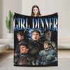 Super Warm Blanket Students Travel Prince Baelor Targaryen Memorial Throw Blanket Flannel Bedspread For Couch Sofa Bed Cover