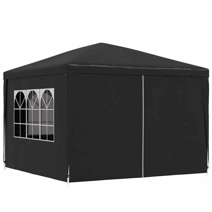 VidaXL Tente de Réception 3x3 m Anthracite Tonnelle Chapiteau Jardin Pavillon 45098