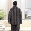 YUZHAOLIN Men's Thickened Coral Fleece Thermal Pajama Set