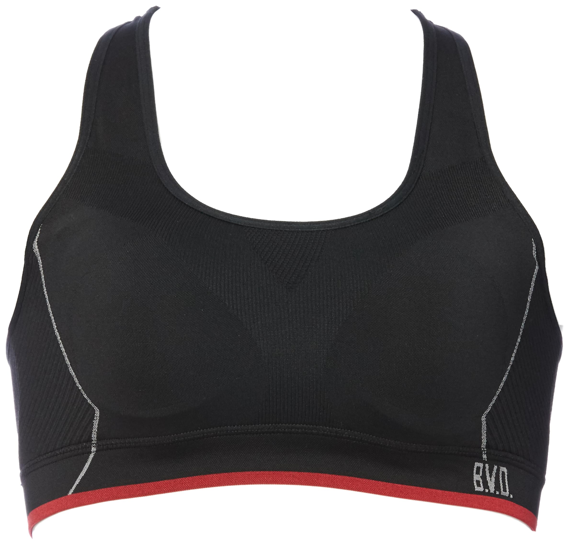 

Высокая Фиксация Спорт L [B.V.D] Бюстгальтер, Не Раскачивающийся, Поддержка, Поддержка, Без Косточек, Женский, Черный, чёрный