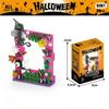 TOYLINX DIY Model Halloween Series Building Block Set Pumpkin House Educational Building Block Toy Children Gifts Decoration