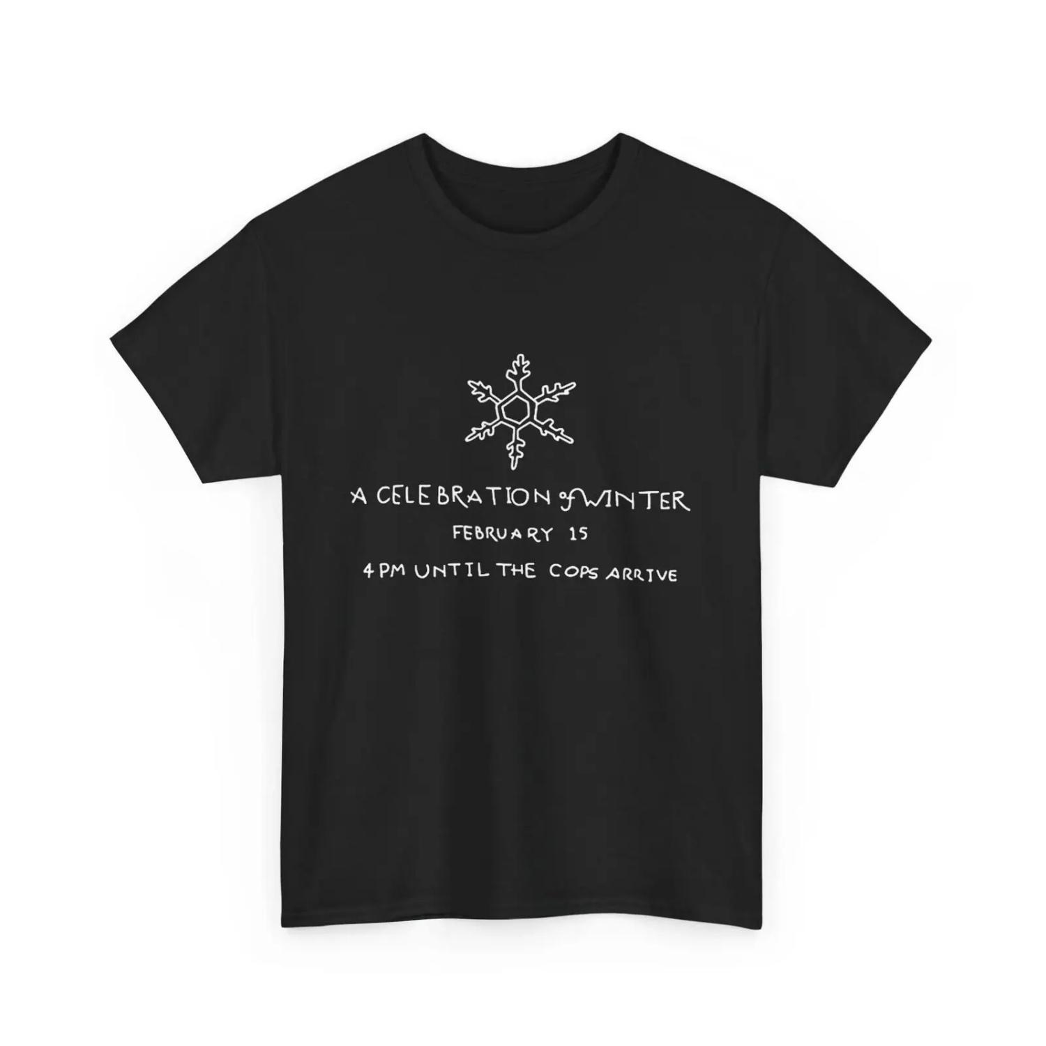 

Winter Party Celebration T Shirt February 15th 2025 S чёрный