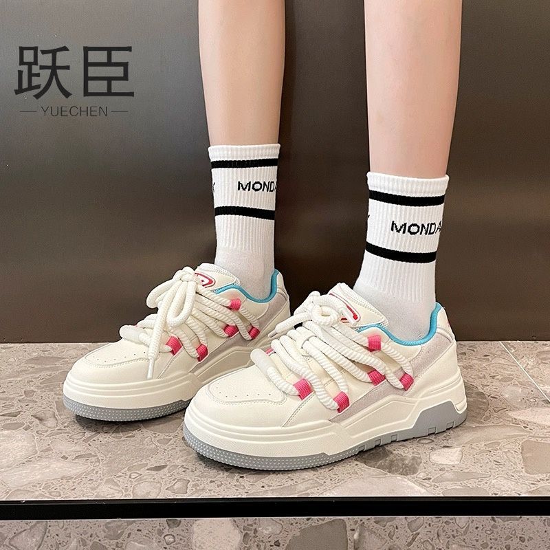 Campus Little White Shoes 2025 New Summer Bread Casual Shoes Wear-resistant Muffin Sole Sports Shoes Popular Niche Original