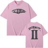 Travis T-shirt Nadruk Graficzny Hip Hop Bawełniany Scott T-shirt Krótki Rękaw Gotycki T-shirt Unisex Amerykański Raper Męski/damski Top