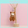 Tie Cute Plush Alpaca Doll With Pp Cotton Filling Perfect For Surprises Birthday