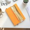 Retro Texture Writing Tool Case Zipper Pen Holder for Notebook, with Adjustable Elastic Band Versatile Daily Commuter Bag Design, Slim Lightweight