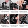 Mountainbike Handyhalter Aluminiumlegierung Verstellbare Fahrradhalterung Handy GPS Halter Drehbar Klemme