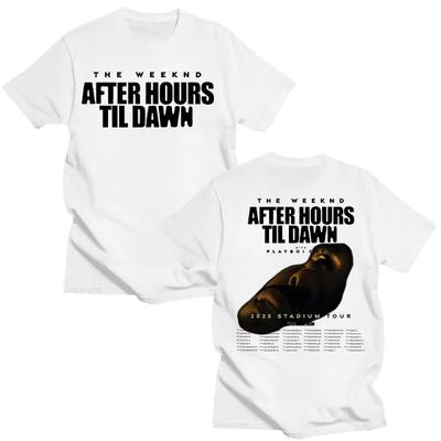 TheWeeknd After Hours Til Dawn Graphic T Shirt TheWeeknd 2025 Stadium Tour T-shirts Men Women Fashion Hip Hop Vintage Cotton ...