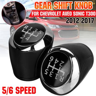 Gear Knob Gear Shift Lever Knob Head 5/6 Speed Replacement for Chevrolet Cruze 2008‑2015 for Car Interior