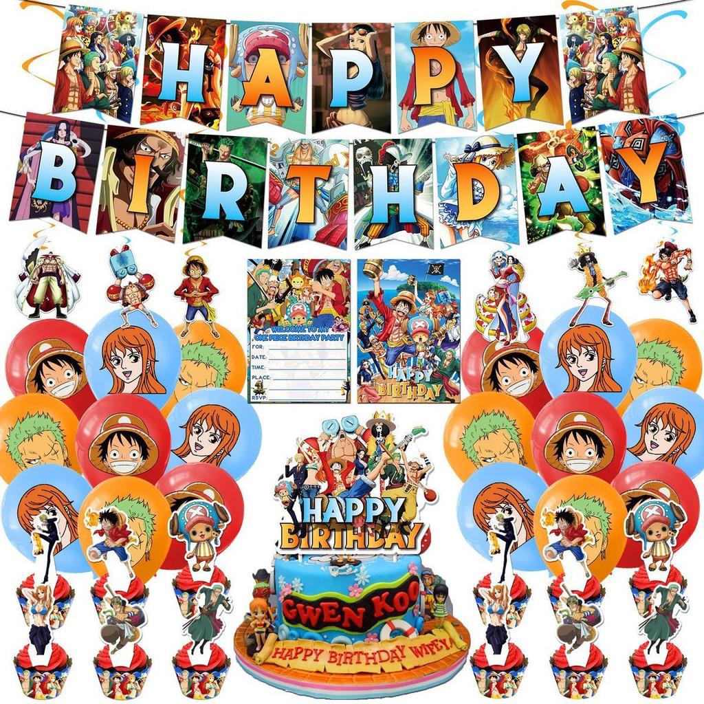 One Piece Themed Children's Birthday Party Decorations