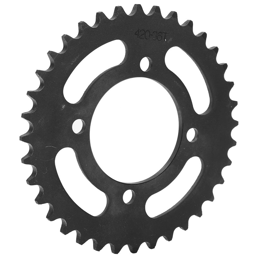 36T Tooth 420 Chain Size 65mm Steel Rear Chain Sprocket for ElectroTricycle ATV Dirt Bike