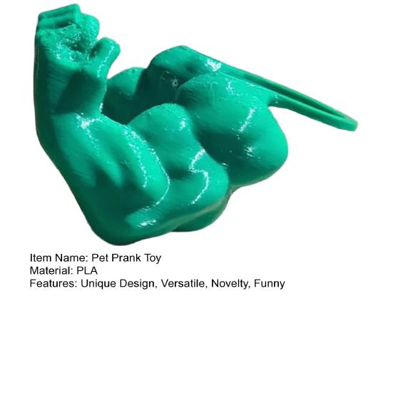 Juguetes de Broma de Brazo de Pollo para Pollos Domésticos Diseño con Dedo Medio Levantado y Puño Cerrado