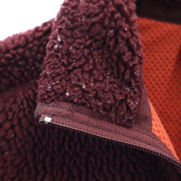 patagonia 23071 Bore Bore Fleece jacket XS Dark red Outdoor Mesh Lining Women Used
