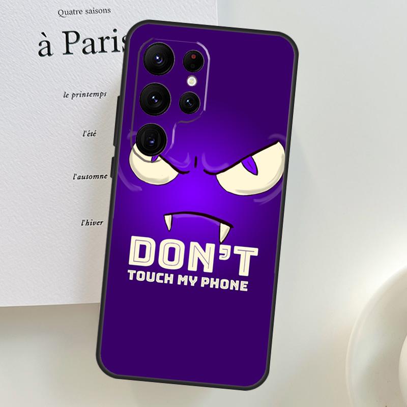 

Do Not Touch My Phone Case For Samsung Galaxy S26 Ultra S25 S24 S23 S22 S21 S10 Plus S20 FE S25 Ultra Phone Cover Galaxy S26