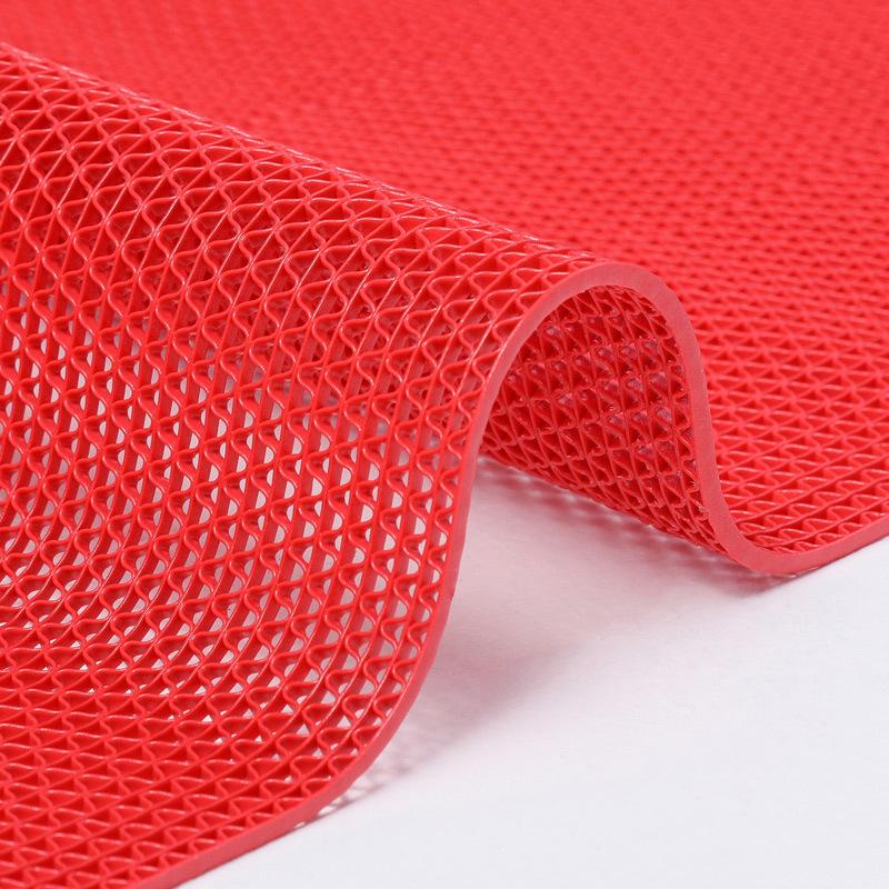 3.5mm Non-Slip Waterproof PVC Mesh Floor Mat for Bathroom, Toilet, Outdoor & Pool Areas