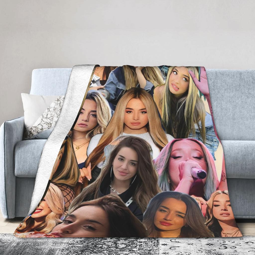 L-Lolas I-Indigos Plush Blanket Girls Boys Flannel Throw Blanket For Couch Bed Super Warm Design Bedspread Birthday Present