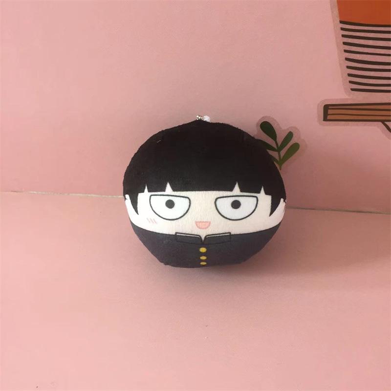7cm Mob Psycho 100 Plüschtiere Cartoon Niedlich Weich Gefüllt Anime Schlüsselanhänger Kageyama Shigeo Puppen Für Kinder Geburtstag Weihnachtsgeschenk