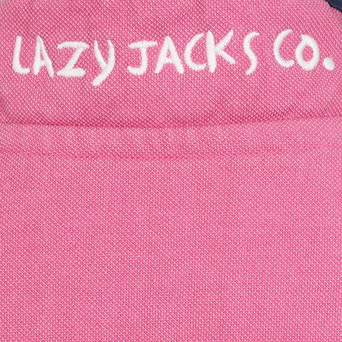 Lazy Jacks Flickor Piké Tröja med Knappar i Halsen