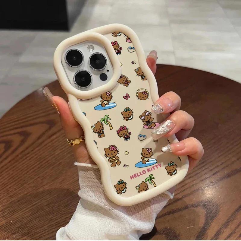 Casing For Xiaomi Redmi 14C 13C 12 13 12C 10 10C 9T A5 Note 14 12 11 13 Pro Plus 11S 10S 4G 5G Case Cover Hello Kitty  Soft