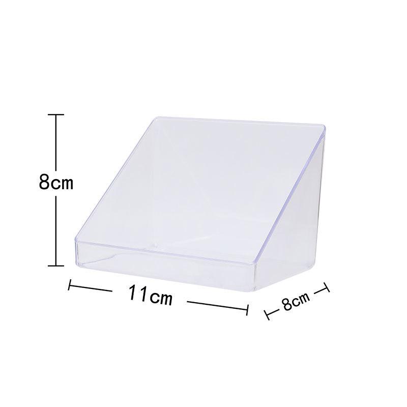 

Пластиковый стеллаж для хранения Настенный чехол Органайзер для ванной комнаты и кухни Контейнер 22.5*8cm чистый