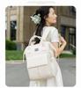 Colorful Double Shoulder Mummy Bag – Large Capacity Diaper Backpack for Mom and Baby