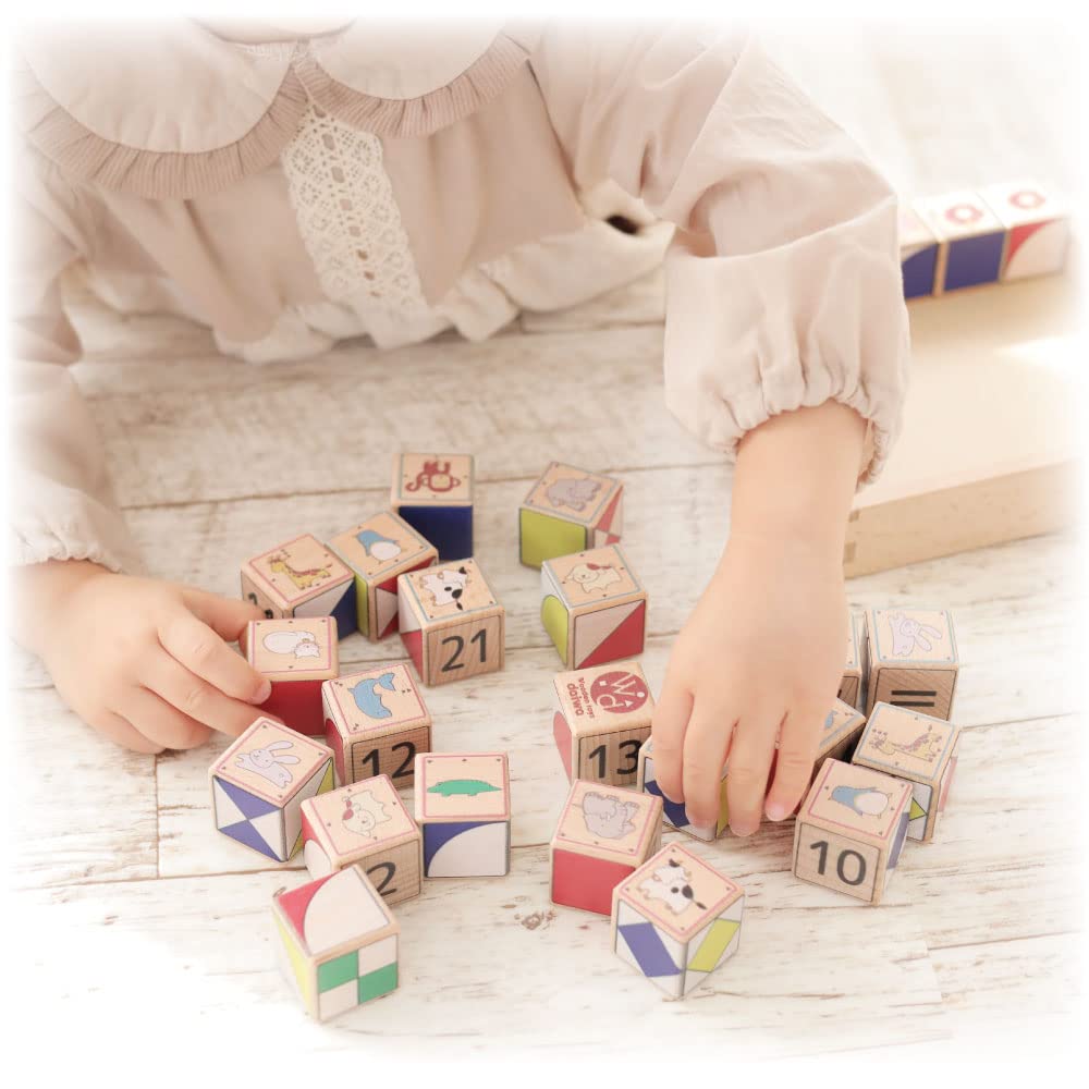 Daiwa ee Klocki Drewniane Budowlane Kolor Kształt Zjeżdżalnia Pamięć Numer Daiwa Urodziny Zabawki, Klocki, Gry i Zabawa, Puzzle, Gry, Gry, Szachy, Prezenty,