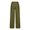 Women's Fashion Color Denim-Patterned Petal- Pocket Casual Pants