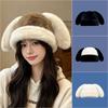 Ear Protection Rabbit Ear Hat Cute Rabbit Ear Bucket Hat Warm Fur Winter Hat  Winter