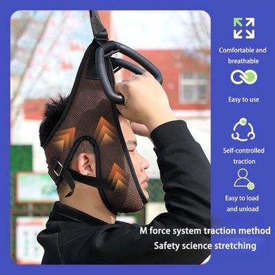 Dispositif de rééducation cervicale avec protection étendue du menton Conception en éponge à haute résilience Pour la correction de la posture