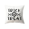 Horror Halloween Pumpkin Grim Reaper Print Pattern Cushion Cover Home Living Room Sofa Decoration Polyester Pillow