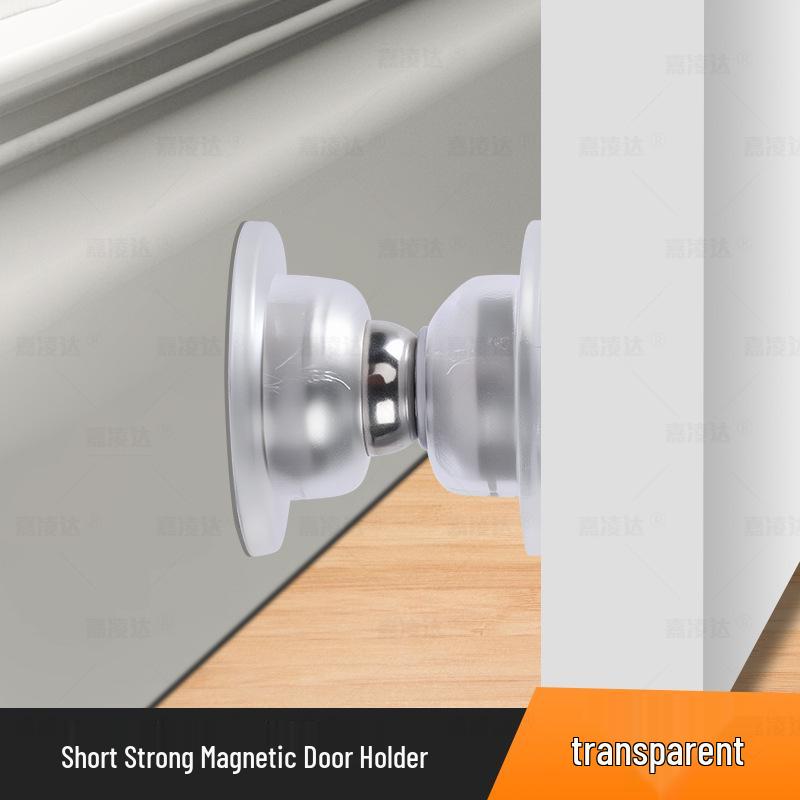 

Punch-Free Strong Magnetic Door Stopper: Anti-Collision Bathroom Door Holder & Floor Bumper