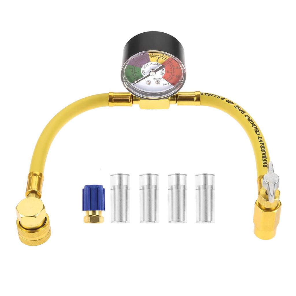 R134a Charging Hose, Air Conditioner Gas, 15.7 Inches (40 Cm), Hose 1.9 Inches