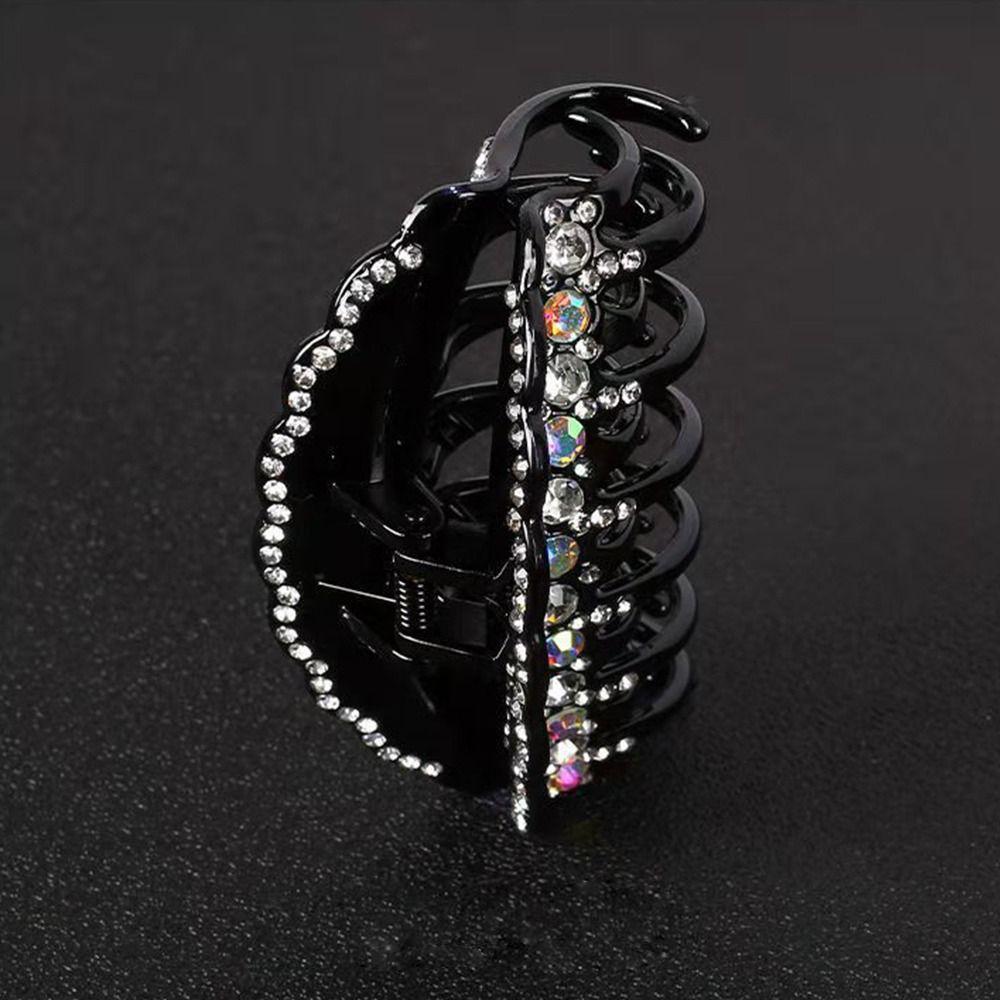 Fixing Ladies Hair Crystal Hair Clip Big Hairpin New Hair Accessories  Women Girls