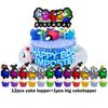 Cake Balloon Game Cupcake Topper Banner Birthday Party Supplies Decor