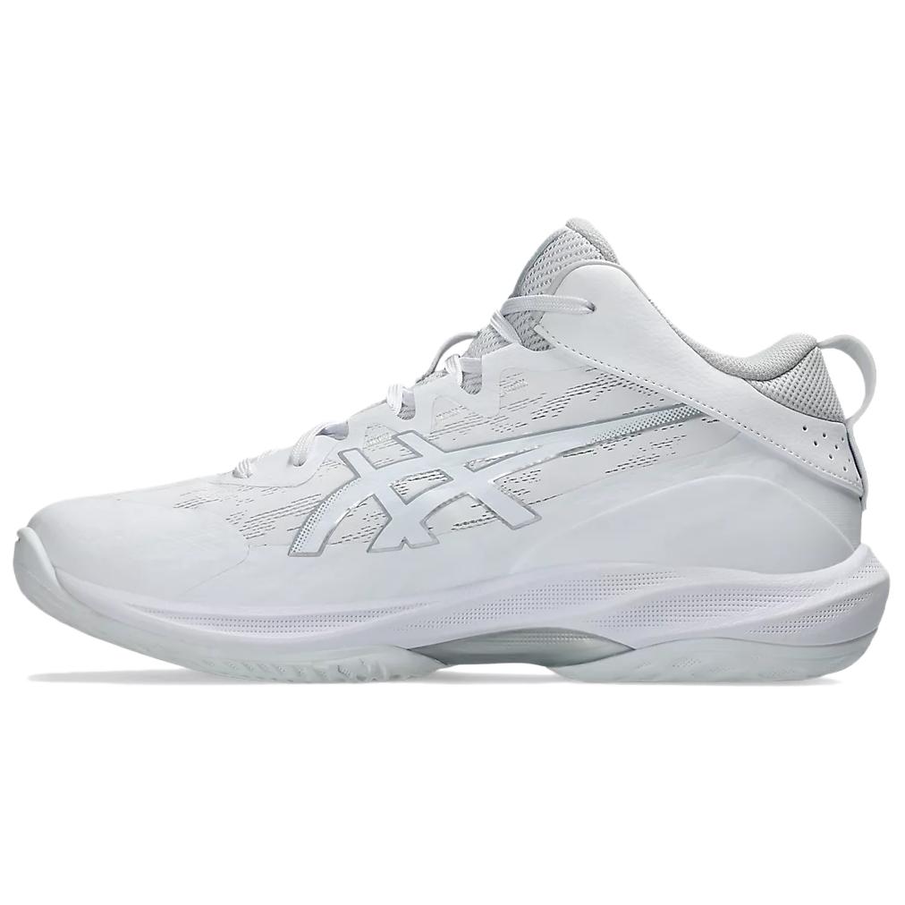 Asics Gelhoop V17 Extra Wide Soft Comfortable Breathable Low Top Basketball Shoes Men Sneaker White 1063A097-100