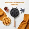 Non Stick Coating Nonstick Waffle Maker Dual Sided Sandwich Maker Waffle Maker  Home Breakfast