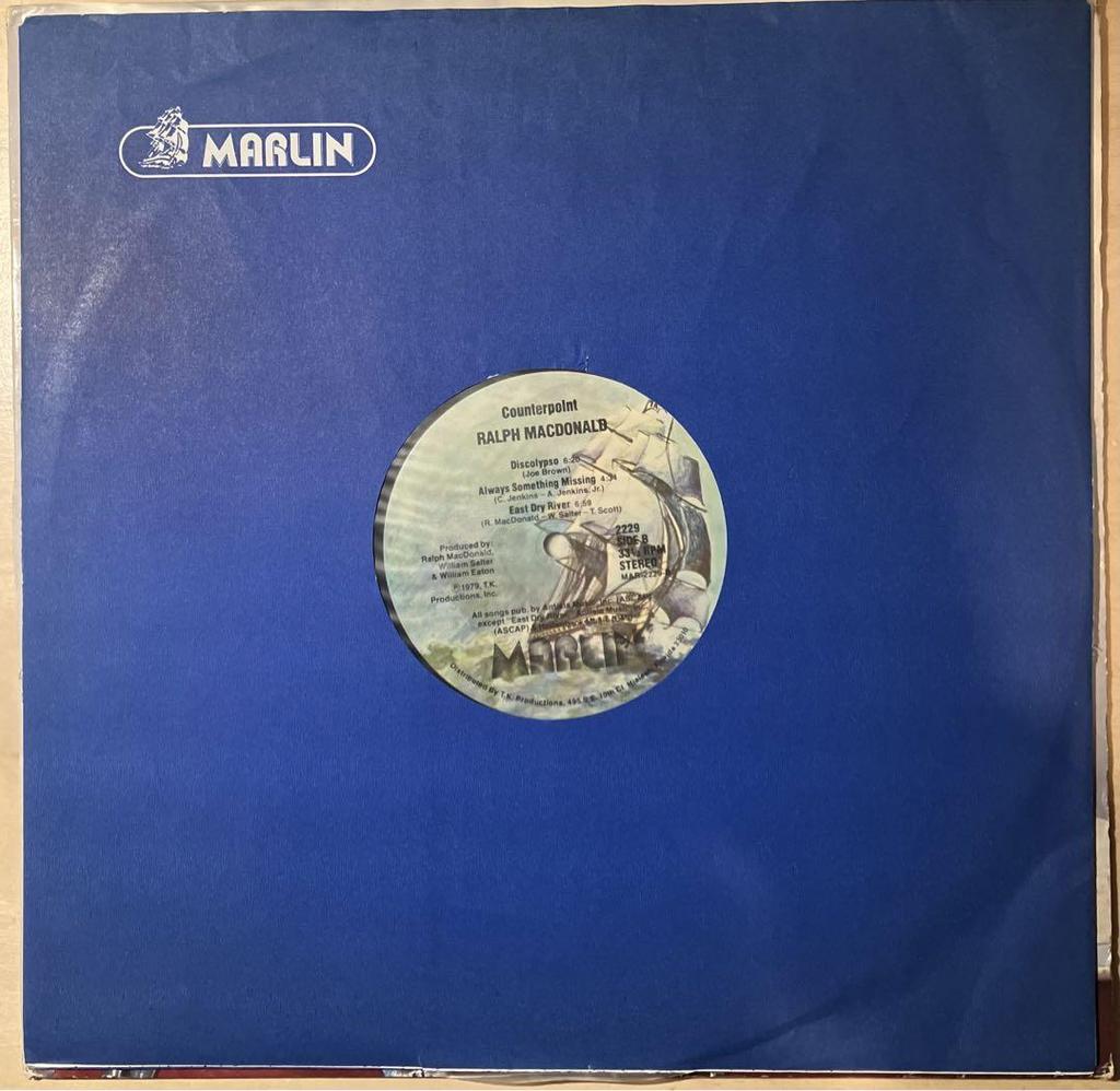 [USED] Price Reduced! Ralph McDonald Counterpoint LP